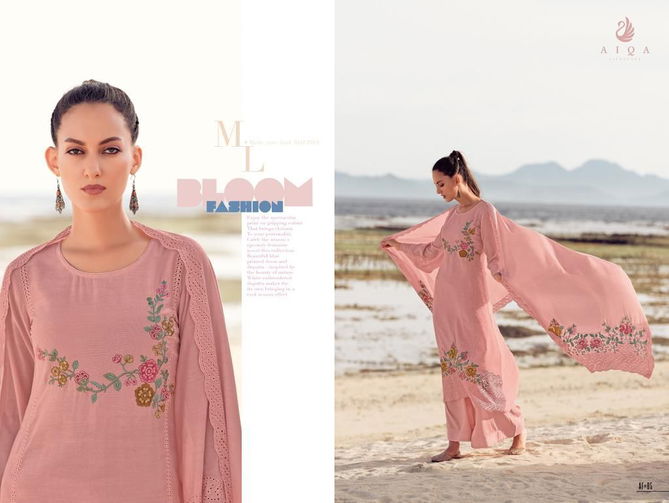 Aiqa Alfaz Casual Wear Wholesale Printed Salwar Suits Catalog